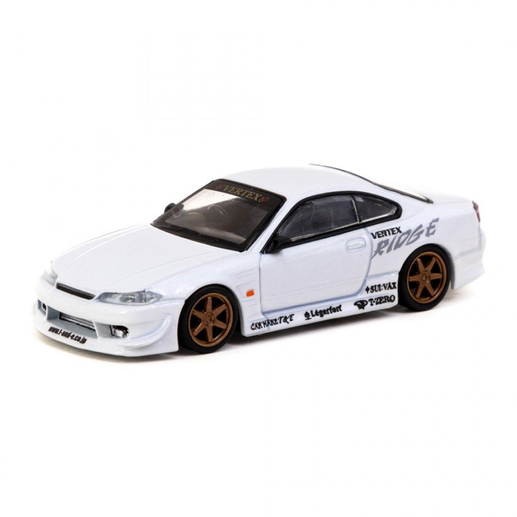Tarmac Works T64G-023-WH 1/64 VERTEX NISSAN SILVIA S15 LAMLEY