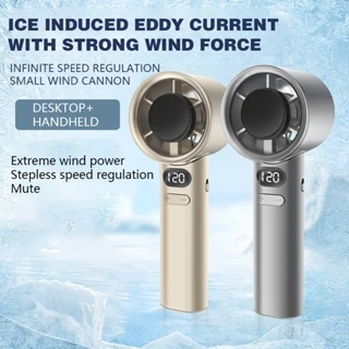 Envio Rápido mini Ventilador Portátil Com Engrenagem Ajustável De 120 Níveis , Compacto E Leve , Fácil De Transportar Se