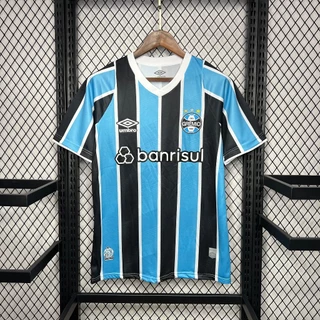 Uniforme Da Equipe 2024-25 Camisa De Futebol Gremio Casa