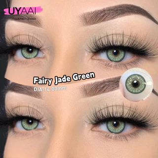 UYAAI 2pcs/1pair New Russian Girl Pro Seriers Arrival Lentes De Contato Coloridas Naturais Verdes Usadas Anualmente em Oferta na Shopee