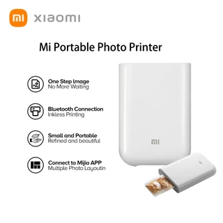【Original】Xiaomi Mi Portable Photo Printer Impressora Portátil de Fotos Bluetooth Impressora Fotográfica Para Smartphone Funciona Com Homes App