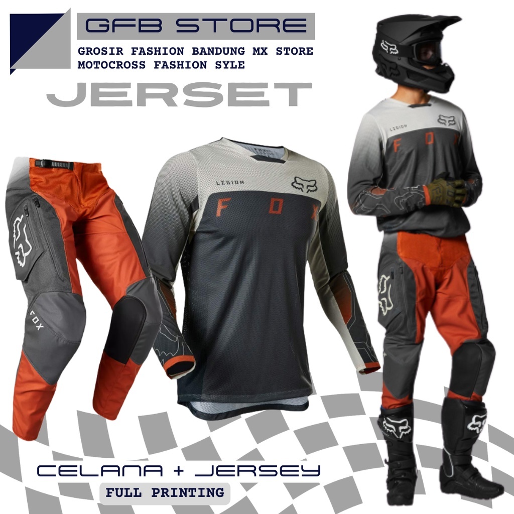 FOX Conjunto De Calças De Trilha Jersey Novo 2023 Pant Motocross