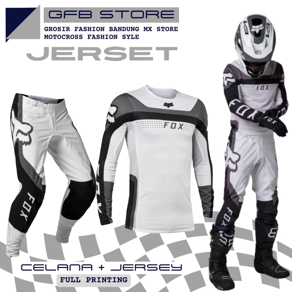 FOX Conjunto De Calças De Trilha Jersey Novo 2023 Pant Motocross