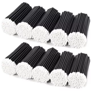 500PCS Aplicadores De Varinhas Labiais Descartáveis Aplicador De Batom Ba
