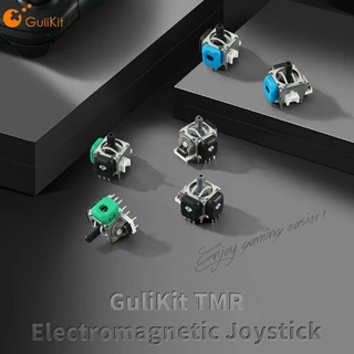 GuliKit TMR Joystick Eletromagnético Compatível Com O Controlador PS5 PS4 Nintendo Switch Pro Xbox Series Kit De Reparo Gamepad NS51