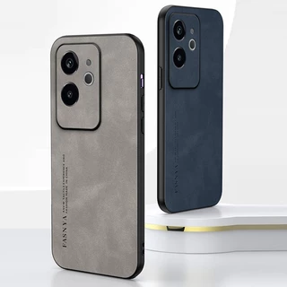 Capa De Luxo Para Realme GT 6 6T Neo 6 SE 5G Couro Macio À Prova De Suor Proteção Telefone