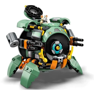 Compatível com a Série Lego Overwatch Personagem de Jogo Personagem de Destruição Hamster Rato Selvagem e Roadmaster Mecha Boys Meninas Montagem Educacional Bloco de Construção
