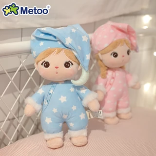Metoo doll Boneca De Pelúcia Original Nova Menina Pijama Bonito , Brinquedos Infantis , Presente De Aniversário