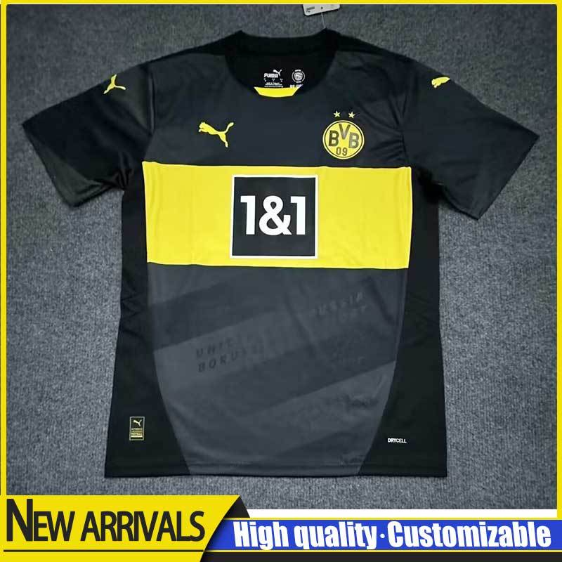 【 Fan Versão 】 2425 Dortmund Fora Jerseys Men Personalizável
