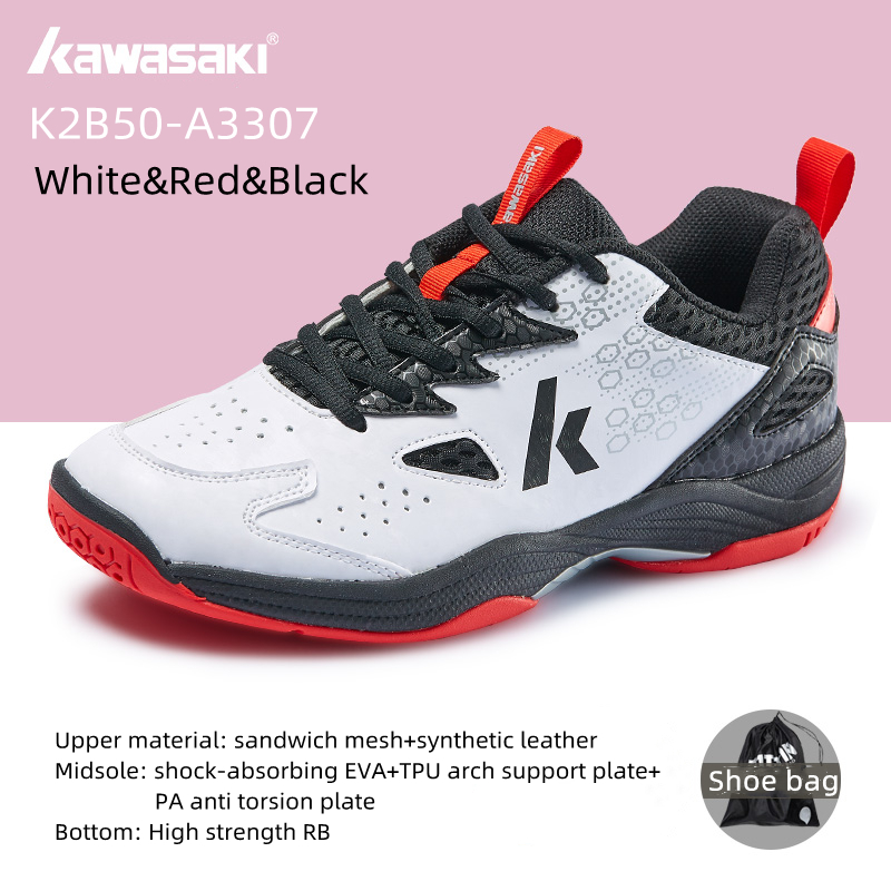 Kawasaki Pickleball Sapatos Tênis Badminton A3307 & C32023 Casuais