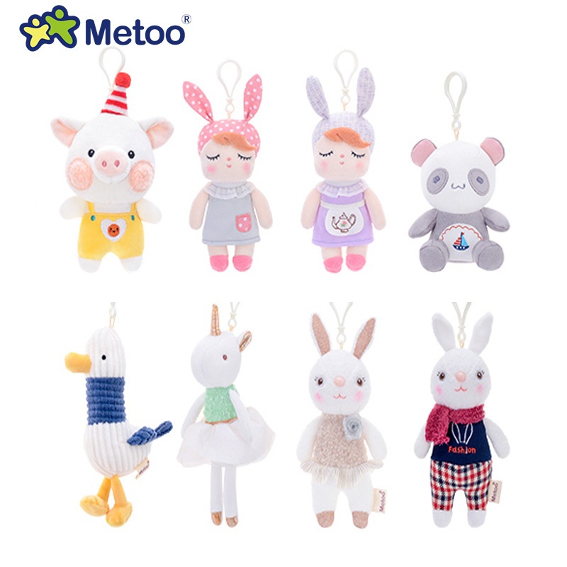 Original metoo Plush Toy Doll Angela Keychain Influencer Bear Rabbit ...