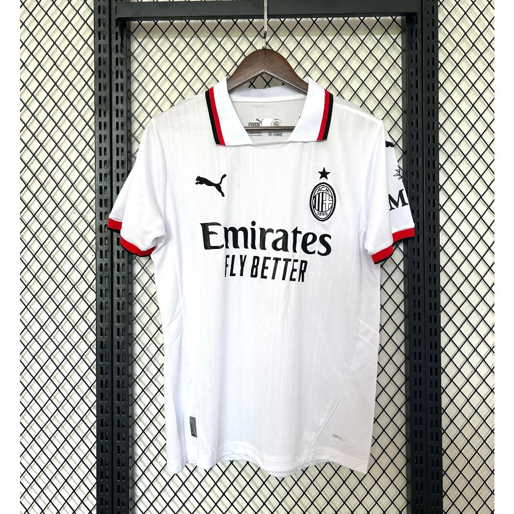 24 /25 Camisa Milan Away Men's Jersey Tailândia 1: 1