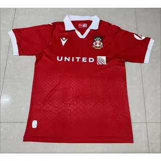 24-25 Camisetas De Futebol , Esportivas Wrexham Equipe Masculinas De Manga Curta