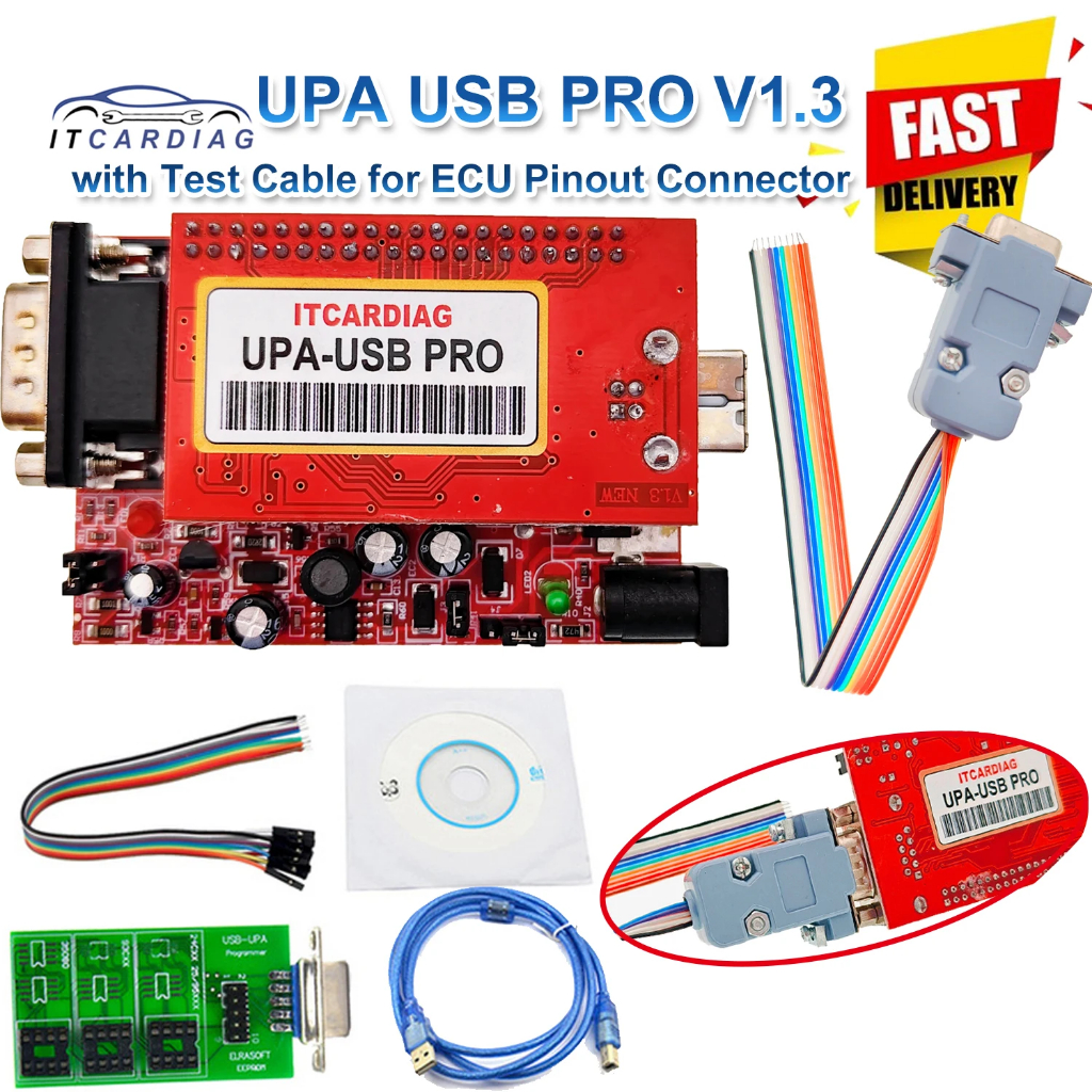 Novo Upa Usb PRO V1.3 SN : 050D5A5B Sintonia Do Chip ECU Com 350MB De ...