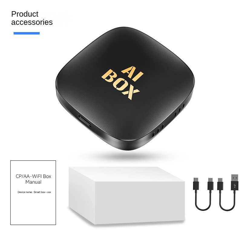 Carplay Box Android 13 Aberto AIBox Smart Adaptador Sem Fio Para