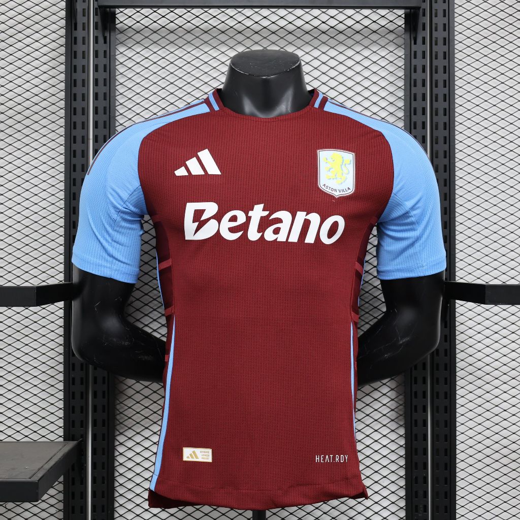 24 /25 Aston Villa Home Jersey Tailândia 1: 1 (Versão Jogador)