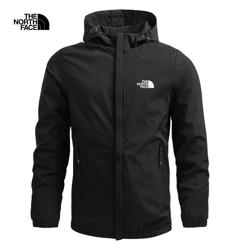 Casaco Esportivo de Primavera Outono para Homens Casaco Esportivo com Capuz para Homens Casaco Esportivo de Exterior Windbreaker Casaco à prova de vento Casaco à prova d'água Moda Casaco de Qualidade Moderna