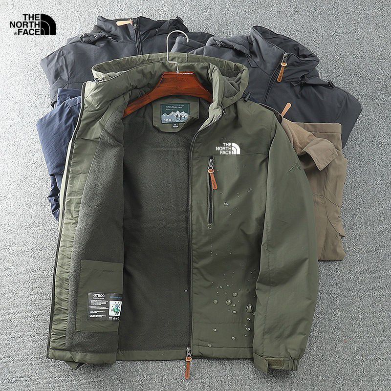 Inverno Revestimento térmico à prova de vento Revestimento térmico à prova d'água Revestimento térmico à prova de vento Revestimento espesso de ciclismo Moda Caminhada Jersey Cold-Proof Freeze-