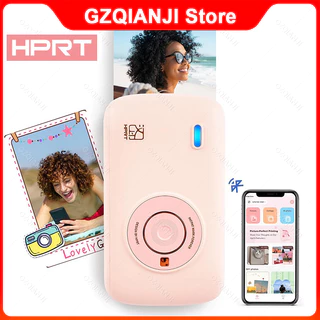 Impressora Fotográfica Portátil HPRT CP2100 Mini A Cores HD , Conexão Sem Fio Bluetooth , De Viagem , Retenção Permanente