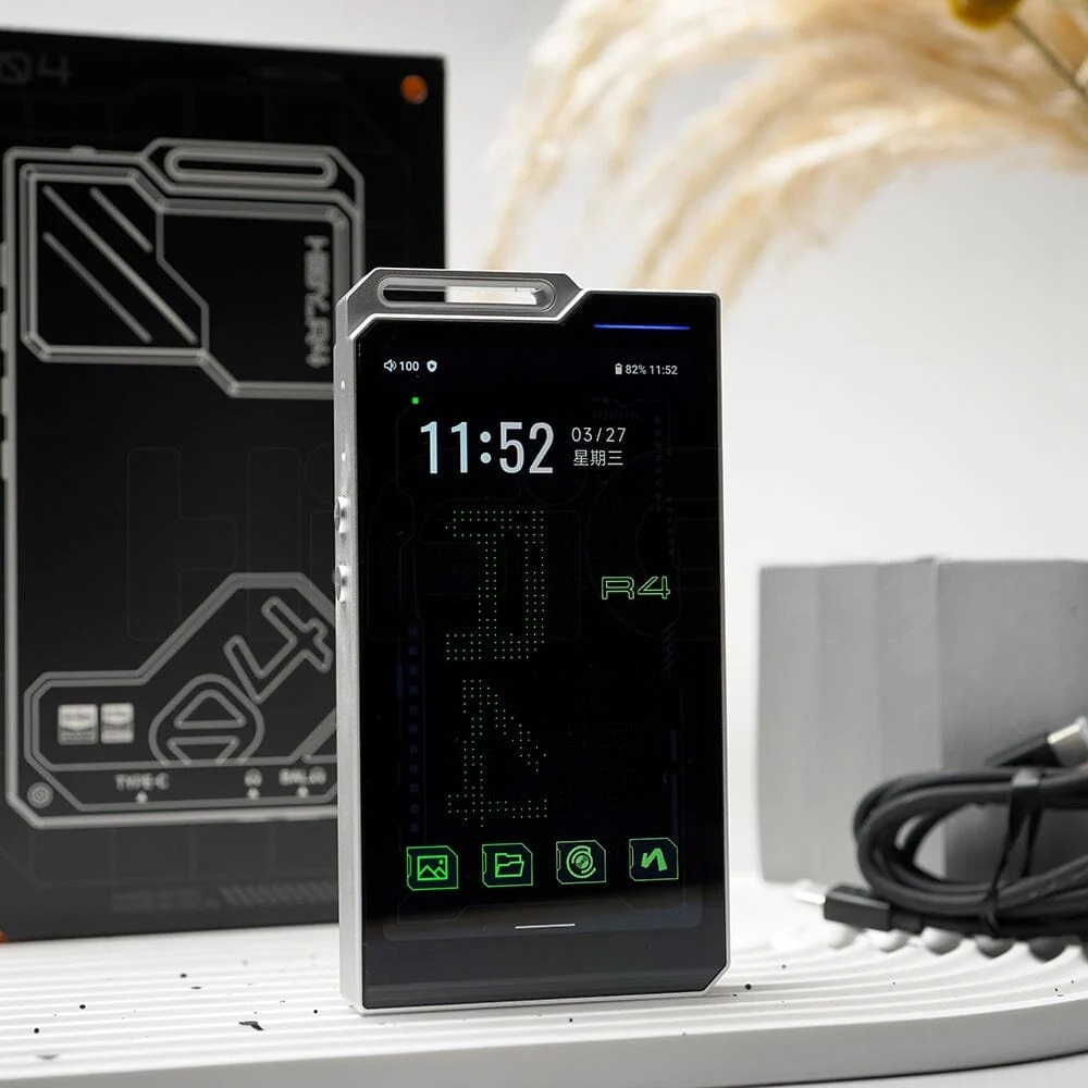 Hiby R4 Hifi Android Dap Classe A 4 Vias Dac Amp ES9018C2M DSD256