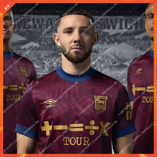 Camista de time 24/25 Novo YPSWQ fora Football jersey