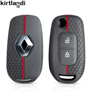 Renault Captur Arkana Logan Clio Kadjar Twingo Trafic Kwid Sandero Stepway Daster Chave Carcaça De Silicone Capa De Proteção Da