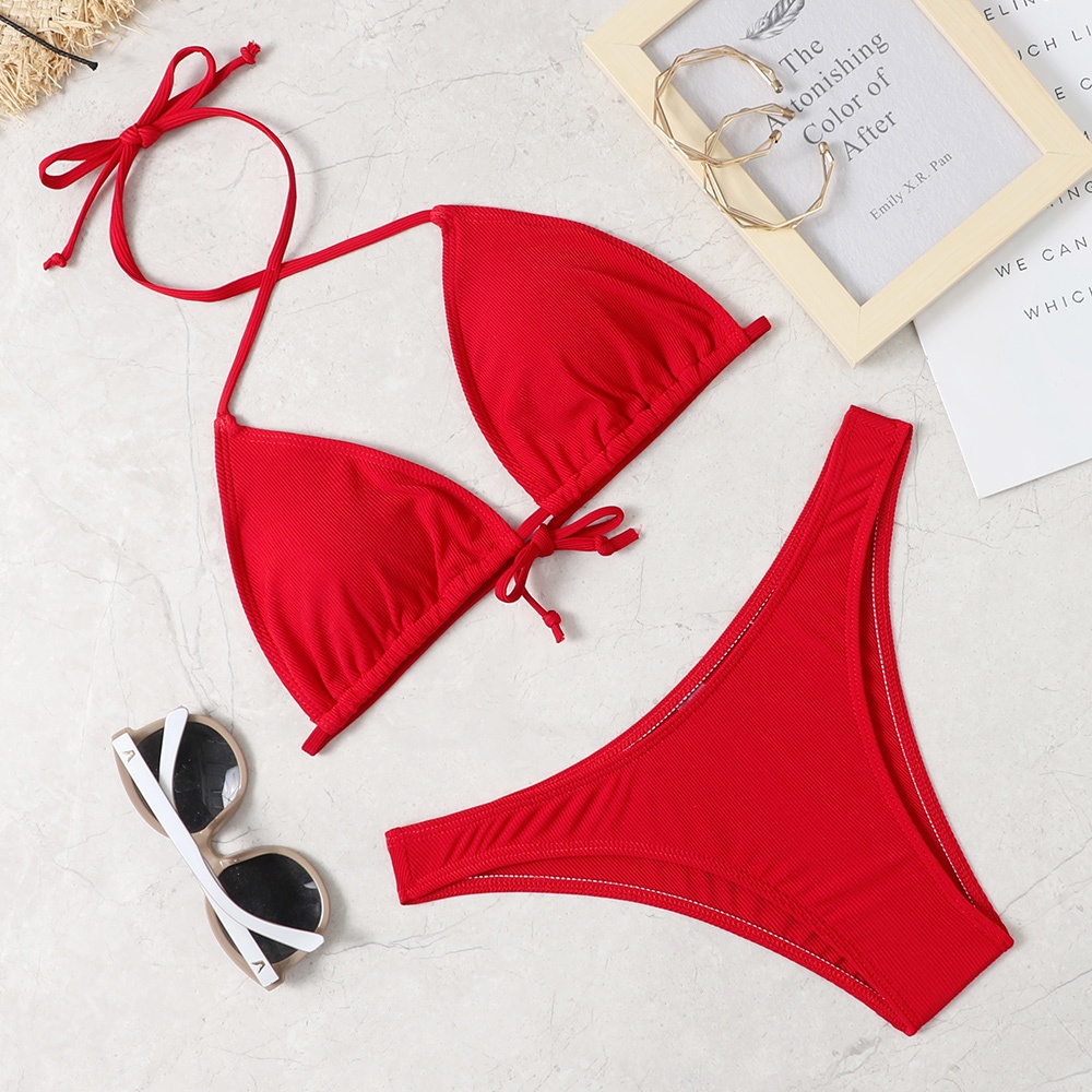 2024 Fato de banho de verão feminino Fato de banho Sexy Fato de banho de duas peças Fato de banho de duas peças Fato de banho de praia bipartido Fato de banho Sexy feminino