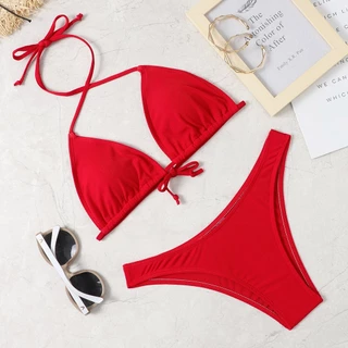 2024 Fato de banho de verão feminino Fato de banho Sexy Fato de banho de duas peças Fato de banho de duas peças Fato de banho de praia bipartido Fato de banho Sexy feminino