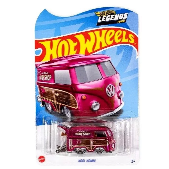 Hot Wheels Rodas Quentes 2024 Legendas Tour KOOL Volkswagen VW