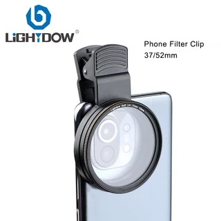 Clip De Filtro De Telefone Lightdow Para Lente De Câmera CPL ND Soft Filter Star 37/52mm