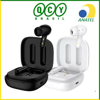 QCY T13 ANC/HT06 Bluetooth 5.3 Fones De Ouvido True Wireless Earbuds 28dB Em Profundidade E Modo De Transparência