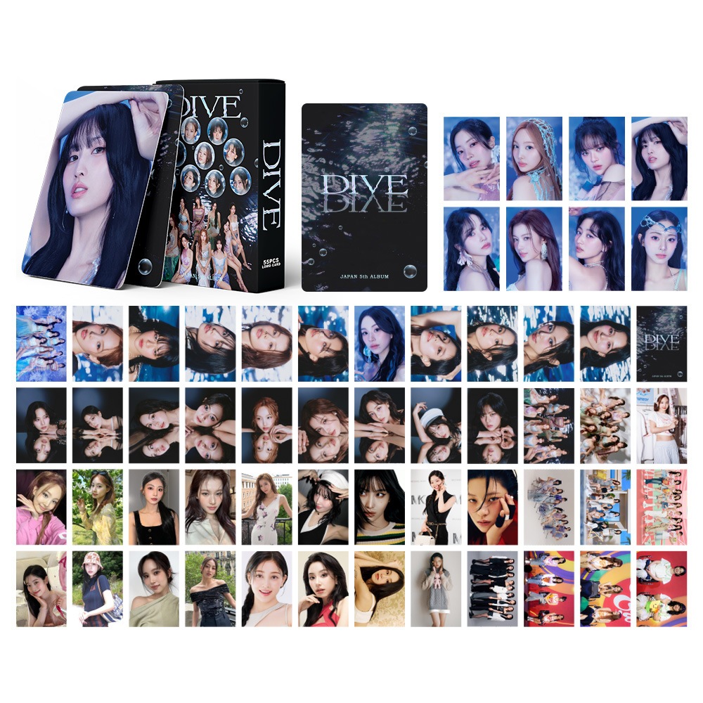 LINXX 55 Pcs TWICE DIVE With You Album Lomo Card Kpop Photocard