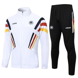 24-25 Seasonal Long Pull German White (Ombro Vermelho Amarelo Preto) Jaqueta