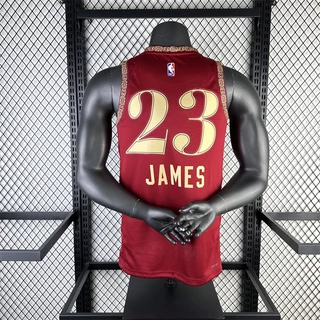 James NO . 23'24 Cleveland City Edition Basquetebol De Alta Qualidade Prensado Por Calor Jersey