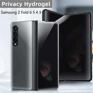 Samsung Galaxy Z Fold 6 5 4 3 5G Anti-Espionagem Privacidade Filme Hidrogel Protetor De Tela Macia Transparente Para Fold6 Fold5 Fold4 Fold3