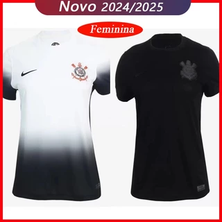 24/25 Camiseta De Futebol (CS) Branca De I Preta Feminina II Branco (Mulher)