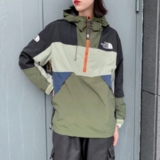 TNF Casaco casual Masculino Com Meio Zíper E Para Roupas De Vento Ao Ar Livre Impermeável Capuz À Prova .