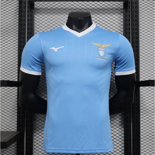Camiseta Esportiva Masculina De Manga Curta Lazio Edição Especial 24/25 Para Jogadores De Futebol
