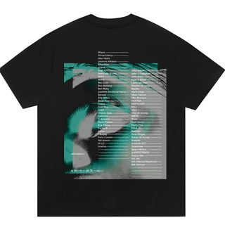Armin van buuren Hundred Big dj Merchandise t-Shirt de manga curta ssk vac Equipamentos para o Festival de Música Eletrônica Vestimenta