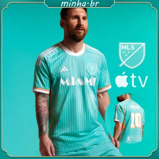 2024-25 Camisa De Time Inter Miami III Camisa de Futebol Personalizada Nome Numero