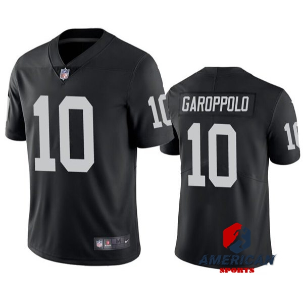 Camisa Masculina Las Vegas Raiders Jimmy Garoppolo Limited Camiseta De