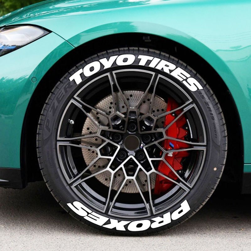 Falken 1 Conjunto TOYO Pneus PROXES Adesivos De Letras Para De Carro Letter 1 Roda