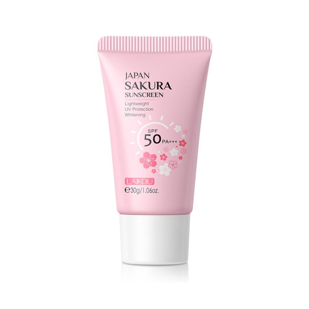 4 Pçs/Set LAIKOU Japão Sakura Protetor Solar Conjunto De