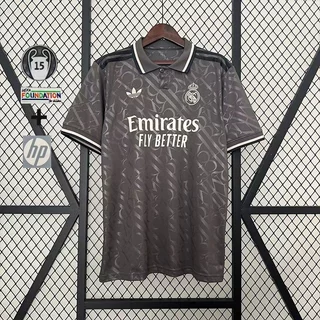 2024-25 Real Madrid 2o Camisa De Futebol Longe Tailândia 1 : 1