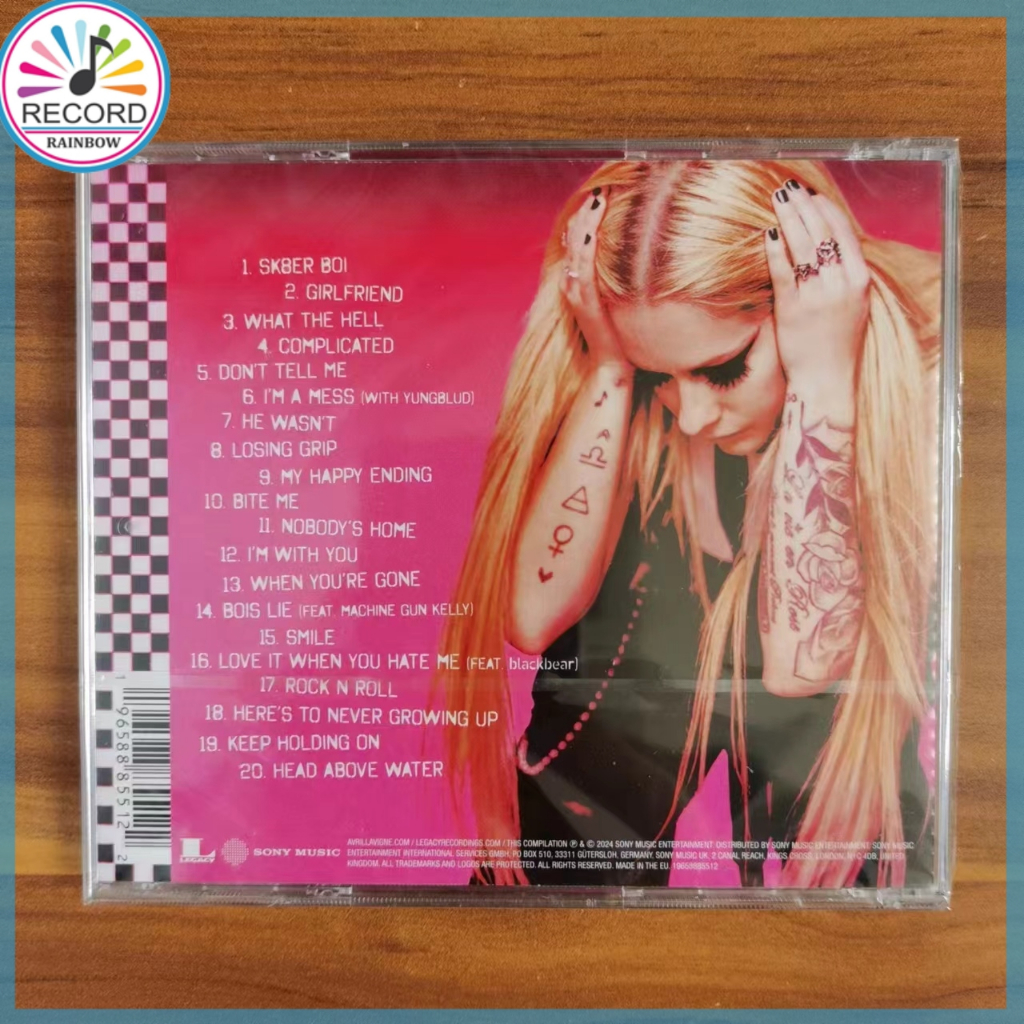 Avril Lavigne Greatest Hits Original CD Album [Lacrado] Brand New