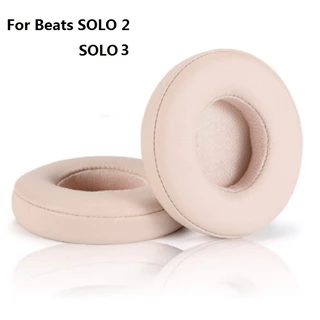 Fones De Ouvido De Reposição De Alta Qualidade Para Beats Solo 2 Solo2 3 Solo3 Earpads Covers Parts Headset 1pair