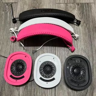Peças De Reposição Originais Para Logitech G PRO X 2 Substituição De Fones De Ouvido GPROX2 Couro Da Cabeça Unidade De Alto-Falantes Reparo De Almofadas