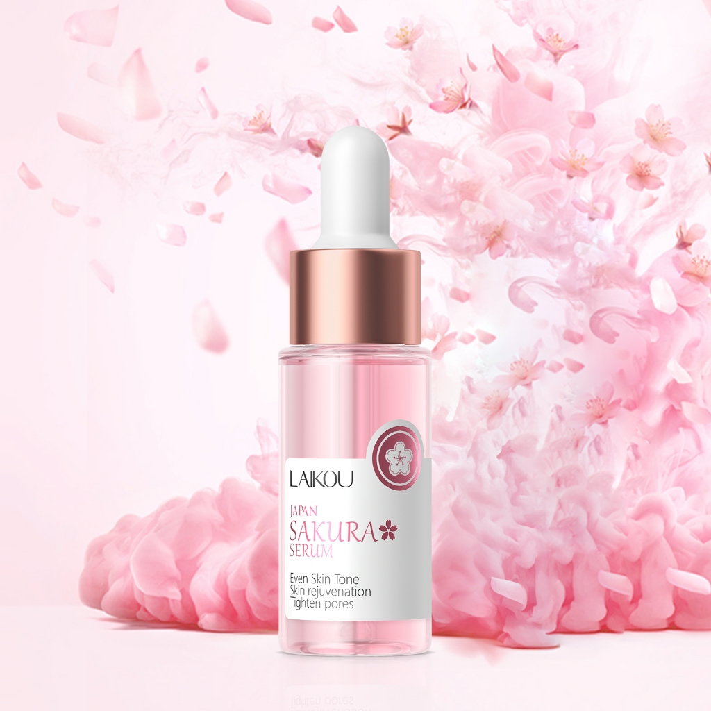 LAIKOU Japan Sakura Whitening Face Serum Cherry blossoms