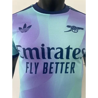 Jogador Versão Arsenal FOotball Jersey 24 25 Camisas De Futebol Masculino Para O Terceiro