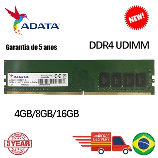 ADATA RAM DDR4 16GB 8GB 4GB 3200MHz 2666MHz 2400MHz 2133MHz Memória PC4 1.2V U-DIMM